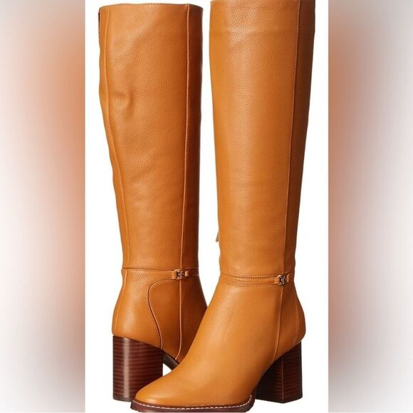Sam Edelman Elsy Leather High Boots New without Box - Picture 1 of 7